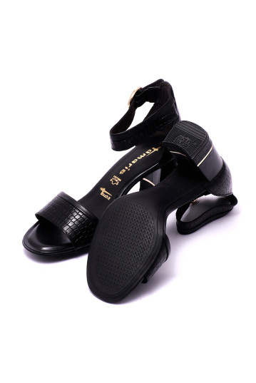 Босоніжки жіночі Tamaris 1-1-28379-26 071 BLK CROCO/BLK