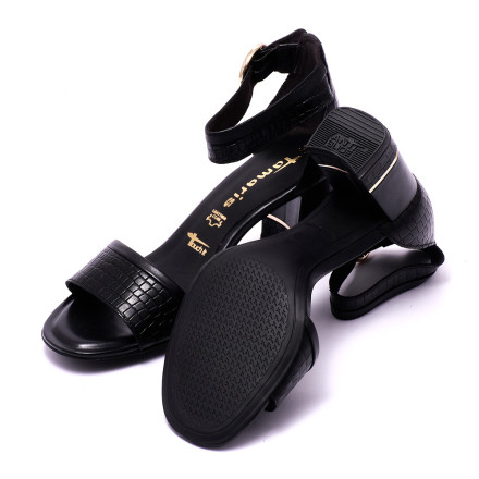 Босоніжки жіночі Tamaris 1-1-28379-26 071 BLK CROCO/BLK