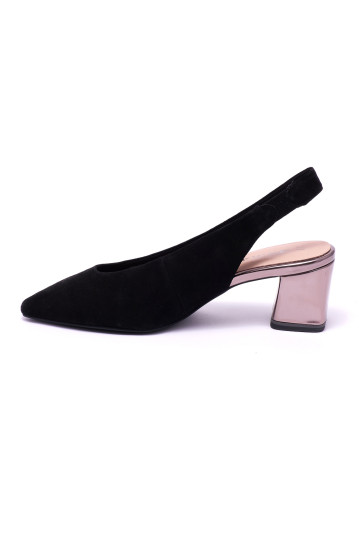 Туфли женские Tamaris 1-1-29619-26 027 BLK SUEDE/GALV