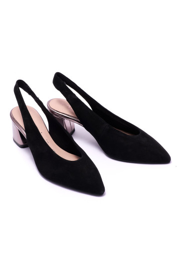 Туфли женские Tamaris 1-1-29619-26 027 BLK SUEDE/GALV