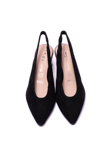 Туфли женские Tamaris 1-1-29619-26 027 BLK SUEDE/GALV
