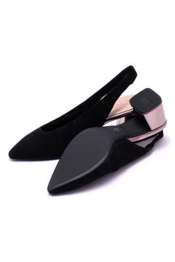 Туфли женские Tamaris 1-1-29619-26 027 BLK SUEDE/GALV