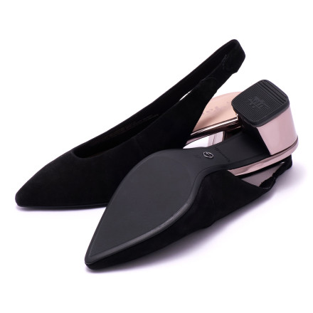 Туфлі жіночі Tamaris 1-1-29619-26 027 BLK SUEDE/GALV