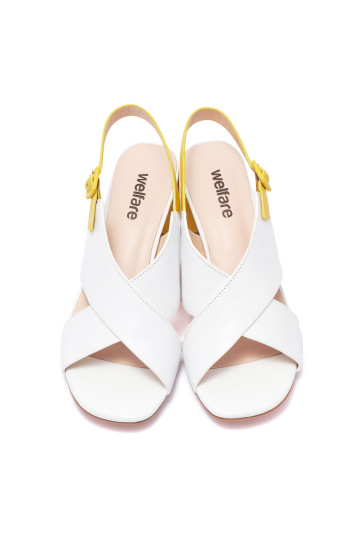 Босоніжки жіночі Welfare 480986311/WHITE/42