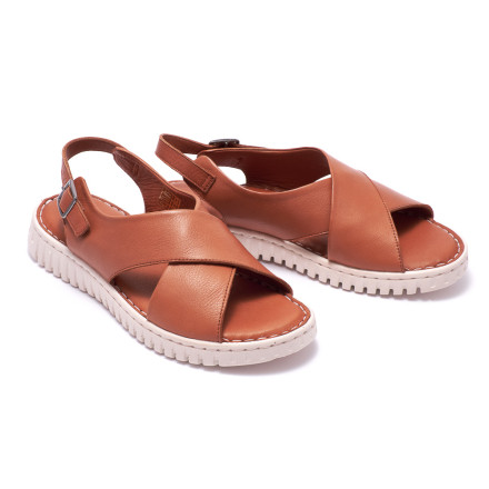 Босоніжки жіночі Welfare 16015 L.BROWN