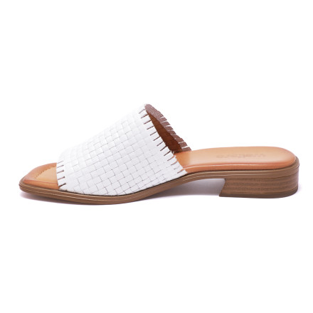 Сабо жіночі Welfare 0095-491-2176 69 WHITE LEATHER
