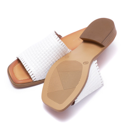 Сабо жіночі Welfare 0095-491-2176 69 WHITE LEATHER