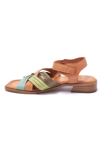 Босоножки женские Welfare 0095-745 53.54.56.66 TAN MULTI LEATHER