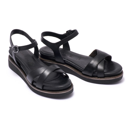 Босоніжки жіночі Tamaris 1-1-28225-26 903 BLACK LEATHER
