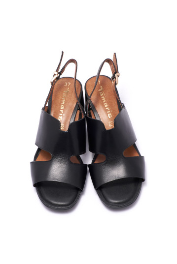 Босоножки женские Tamaris 1-1-28264-26 002 BLACK PLAIN