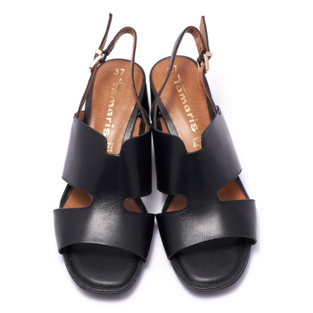 Босоніжки жіночі Tamaris 1-1-28264-26 002 BLACK PLAIN