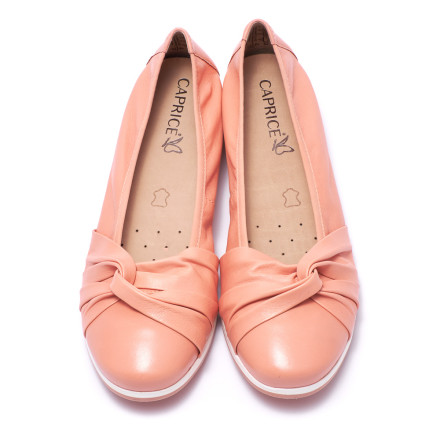 Балетки жіночі Caprice 9-9-24650-26 650 PEACH SOFTNAP.