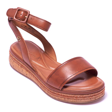 Босоніжки жіночі Tamaris 1-1-28231-26 450 NUT LEATHER