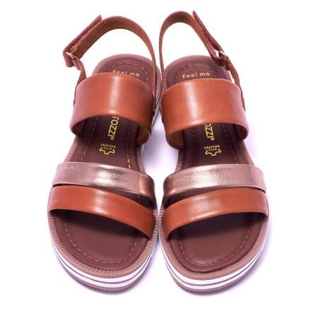 Босоніжки жіночі Marco Tozzi 2-2-28132-26 372 COGNAC ANT. CO