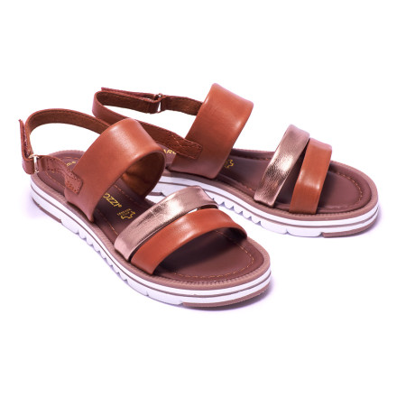 Босоніжки жіночі Marco Tozzi 2-2-28132-26 372 COGNAC ANT. CO