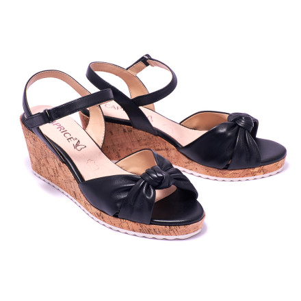 Босоніжки жіночі Caprice 9-9-28713-26 022 BLACK NAPPA