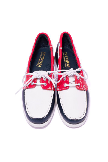 Мокасини жіночі KayakStorm 108D NAVY-WHITE-RED