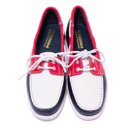 Мокасини жіночі KayakStorm 108D NAVY-WHITE-RED