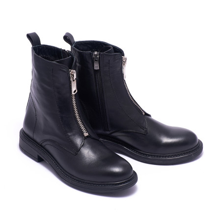 Черевики жіночі Welfare 0010-1017 08 BLACK LEATHER