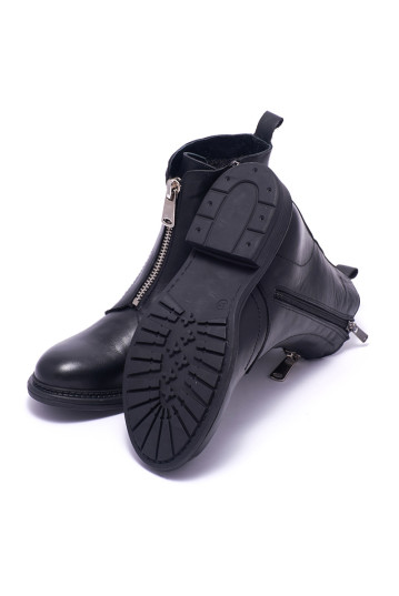 Черевики жіночі Welfare 0010-1017 08 BLACK LEATHER