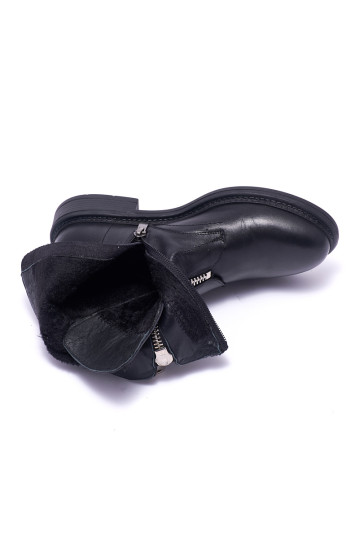 Черевики жіночі Welfare 0010-1017 08 BLACK LEATHER