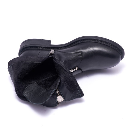 Черевики жіночі Welfare 0010-1017 08 BLACK LEATHER