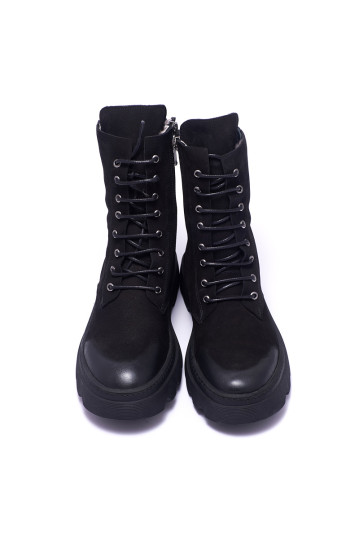 Черевики жіночі Welfare 0010-1031N KR 041 BLACK NUBUCK