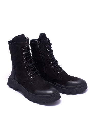Черевики жіночі Welfare 0010-1031N KR 041 BLACK NUBUCK