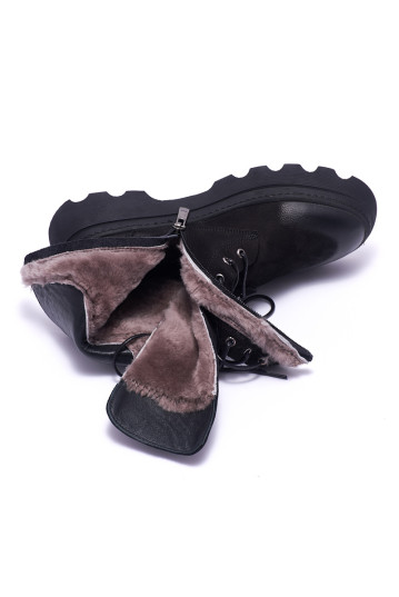 Черевики жіночі Welfare 0010-1031N KR 041 BLACK NUBUCK