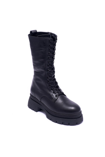 Черевики жіночі Welfare 0279-5277D Y.KR BLACK LEATHER