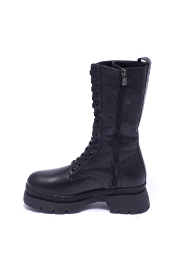 Ботинки женские Welfare 0279-5277D Y.KR BLACK LEATHER
