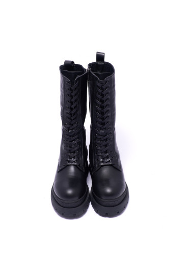 Ботинки женские Welfare 0279-5277D Y.KR BLACK LEATHER
