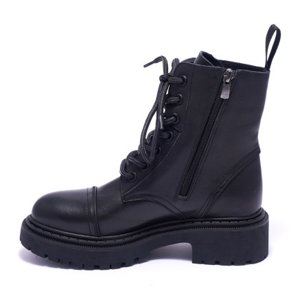 Черевики жіночі Welfare 0394-70307D PL 01 BLACK LEATHER