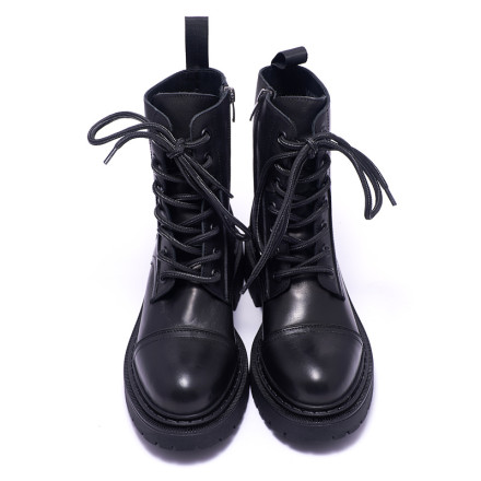 Черевики жіночі Welfare 0394-70307D PL 01 BLACK LEATHER