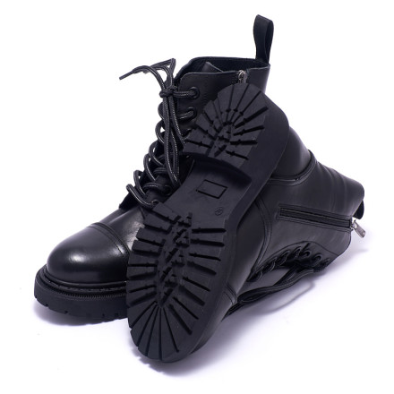 Черевики жіночі Welfare 0394-70307D PL 01 BLACK LEATHER