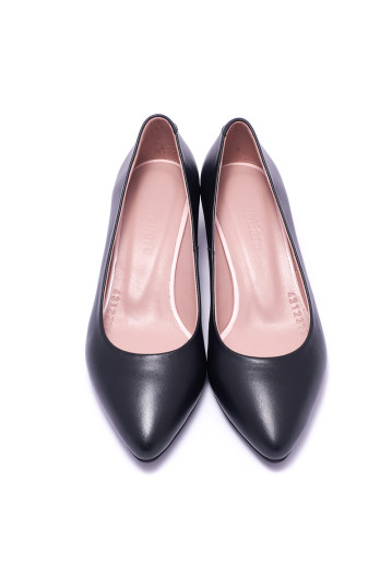 Туфли женские Welfare 0431-2278D 100 BLACK LEATHER