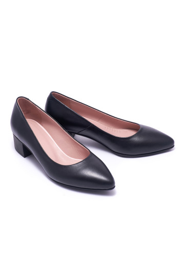 Туфли женские Welfare 0431-2278D 100 BLACK LEATHER