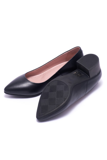 Туфли женские Welfare 0431-2278D 100 BLACK LEATHER