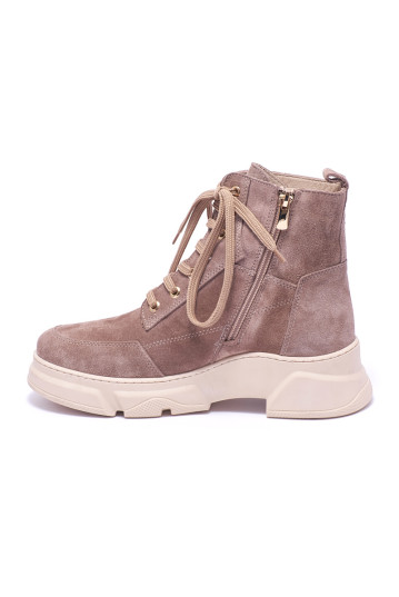 Ботинки женские Welfare 0449-16501S 10 BEIGE SUEDE