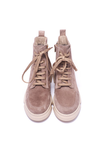 Ботинки женские Welfare 0449-16501S 10 BEIGE SUEDE
