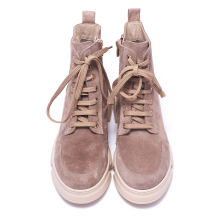 Черевики жіночі Welfare 0449-16501S 10 BEIGE SUEDE