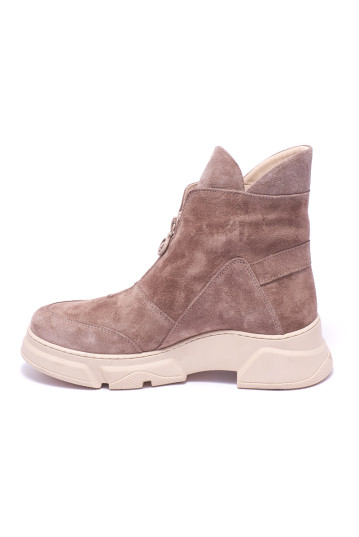 Ботинки женские Welfare 0449-16509S 10 BEIGE SUEDE