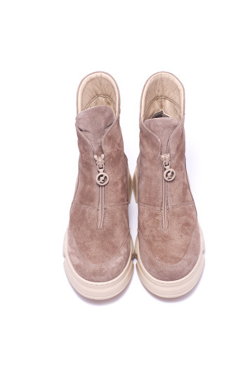 Ботинки женские Welfare 0449-16509S 10 BEIGE SUEDE