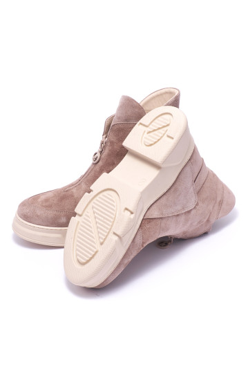 Ботинки женские Welfare 0449-16509S 10 BEIGE SUEDE
