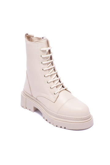 Черевики жіночі Welfare 0482-2430D 394 BEIGE LEATHER