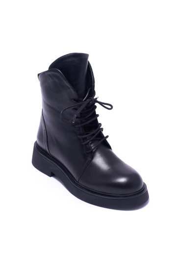 Черевики жіночі Welfare 0673-8481 128 BLACK LEATHER