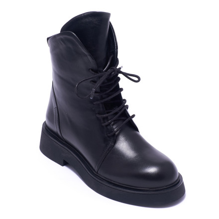 Черевики жіночі Welfare 0673-8481 128 BLACK LEATHER