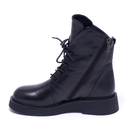 Черевики жіночі Welfare 0673-8481 128 BLACK LEATHER