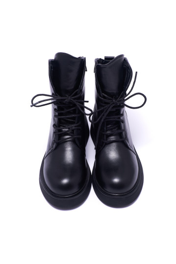 Ботинки женские Welfare 0673-8481 128 BLACK LEATHER