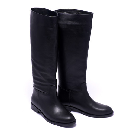 Чоботи жіночі Welfare 0760-1090D BLACK LEATHER